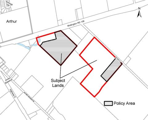 Subject Lands Map